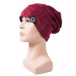 Senker Beanie Hat Winter Warm Cap Soft Thick Slouchy Knit Hats for Men and Women